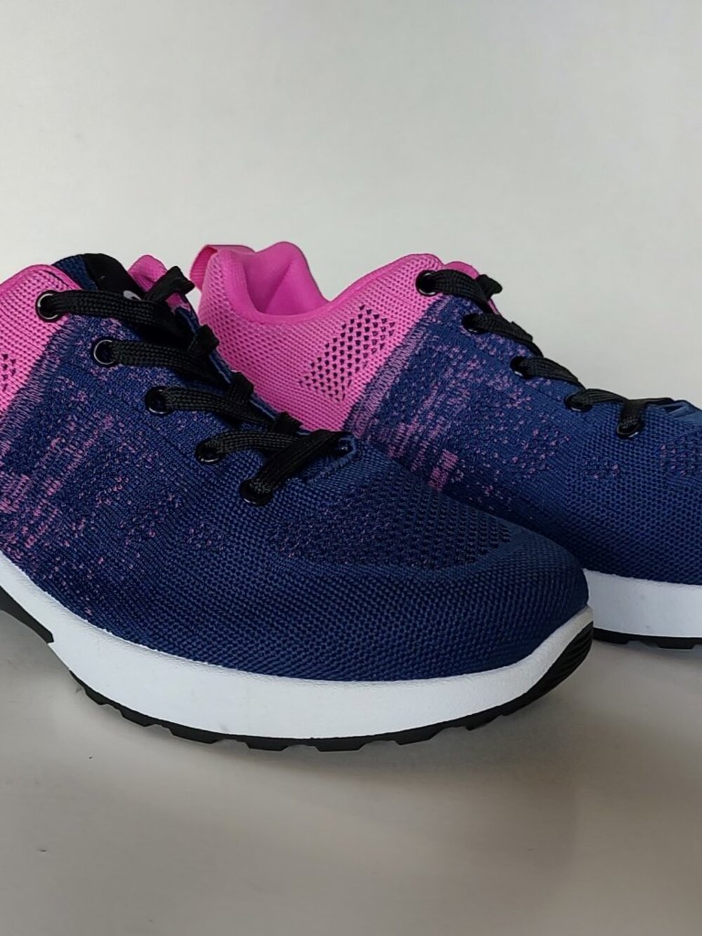 Orthora Pro Comfort Shoes Sneakers Pink & Navy Blue NEW Womens 8.5 Mens 7